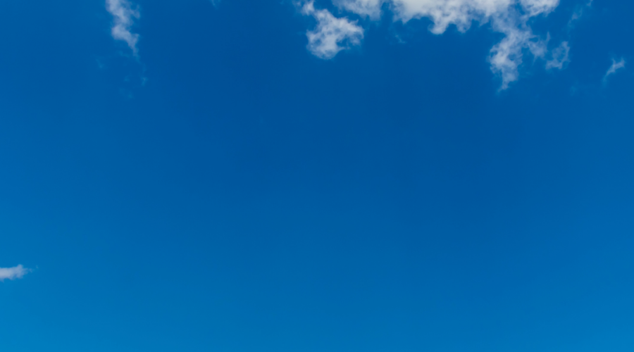 blue sky clouds