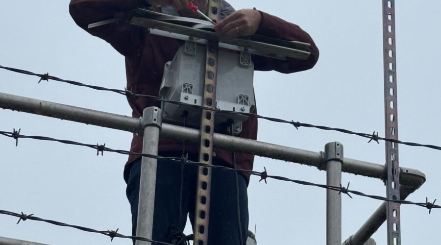 brian installs monitor