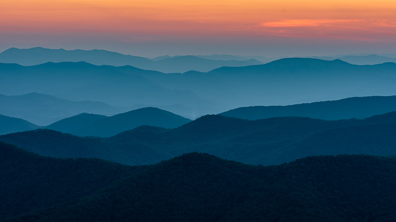 blue ridge mountains