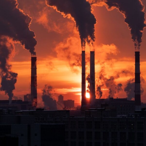 powerplant sunset