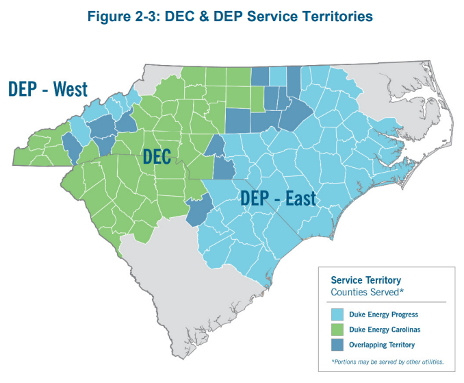duke energy service area