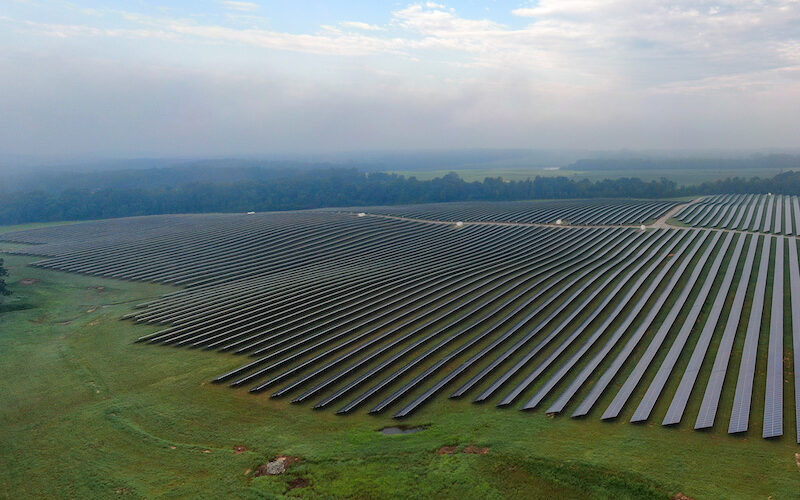 solar farm country